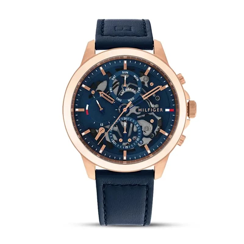 Tommy Hilfiger Henry Multi-function Blue Dial Men's Watch | 1710475