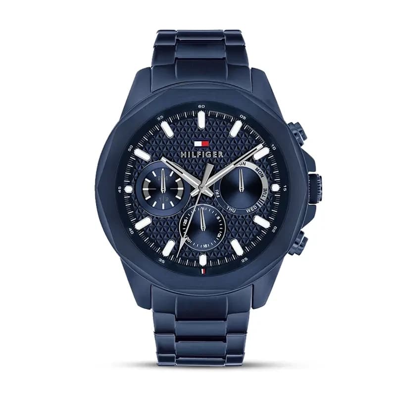 Tommy Hilfiger Lars Multifunction Navy Dial Men's Watch | 1710652