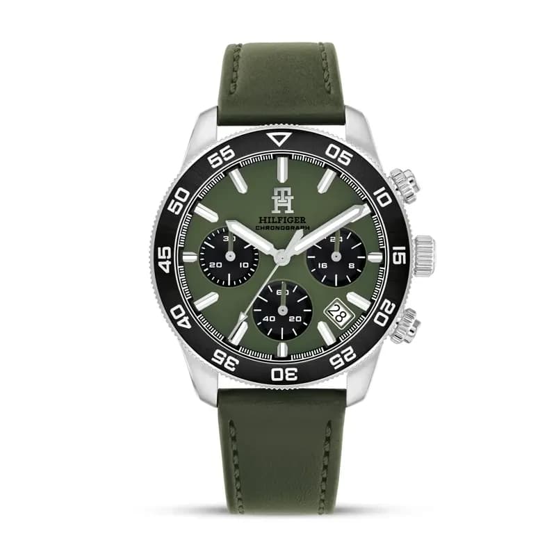 Tommy Hilfiger TH85 Green Dial Men's Watch | 1792188