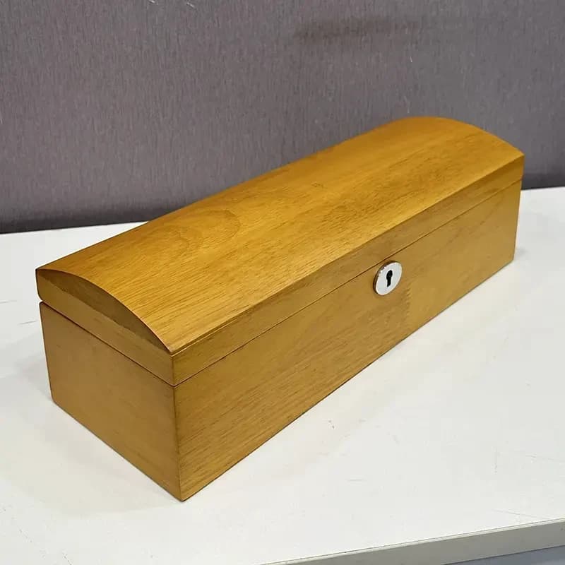 6 Slot Premium Wooden Watch Organizer Box