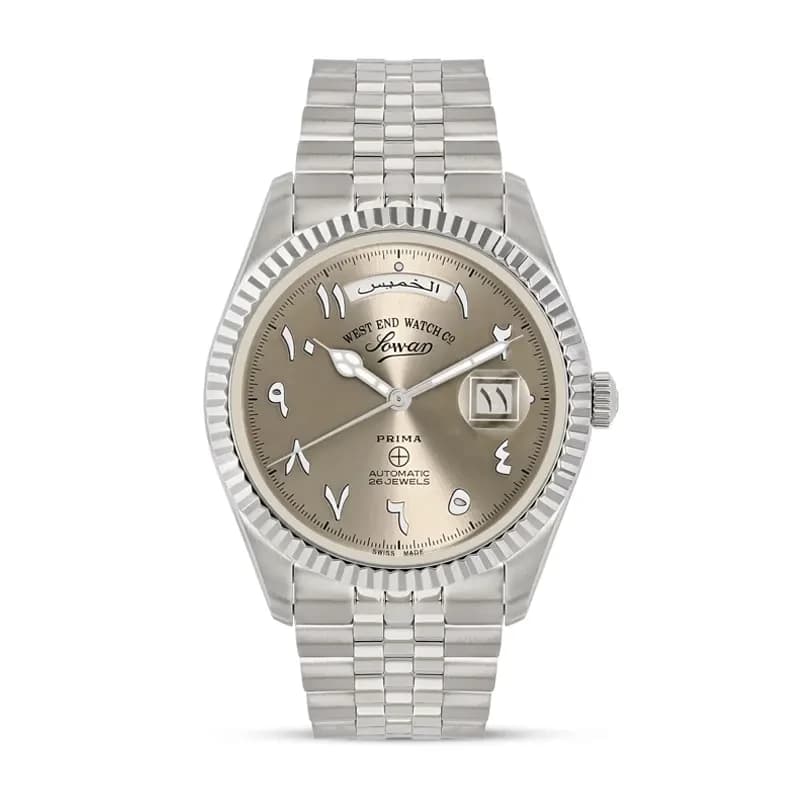 West End 'The Classic XL' Automatic Grey Dial Men's Watch | 6868.10.H-GREY