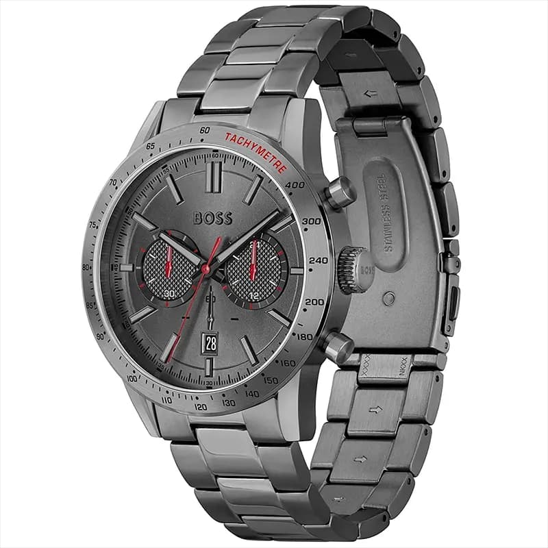 Hugo Boss Allure Chronograph Grey Dial Men's Watch | 1513924 secondary view