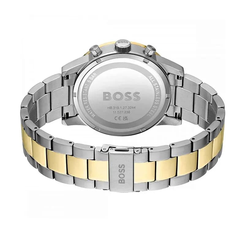 Hugo Boss Allure Chronograph Blue Dial Two-tone Men's Watch | 1514163