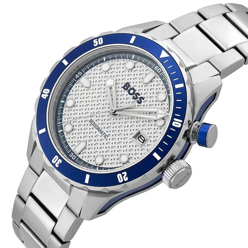 Hugo Boss Bossmatic Hybrid Automatic White Dial Men's Watch | 1514212
