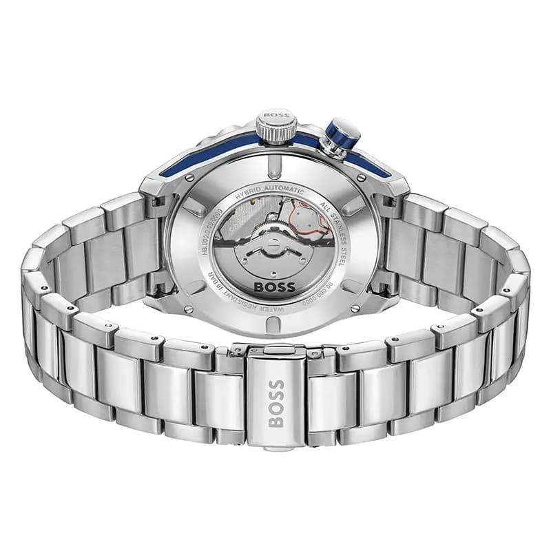 Hugo Boss Bossmatic Hybrid Automatic White Dial Men's Watch | 1514212