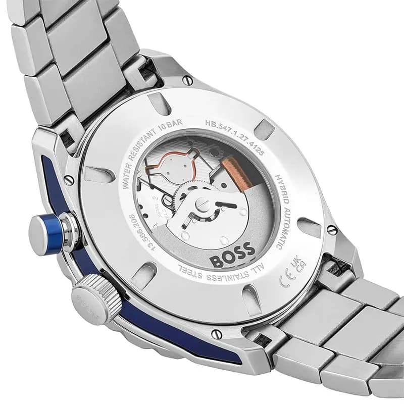 Hugo Boss Bossmatic Hybrid Automatic White Dial Men's Watch | 1514212