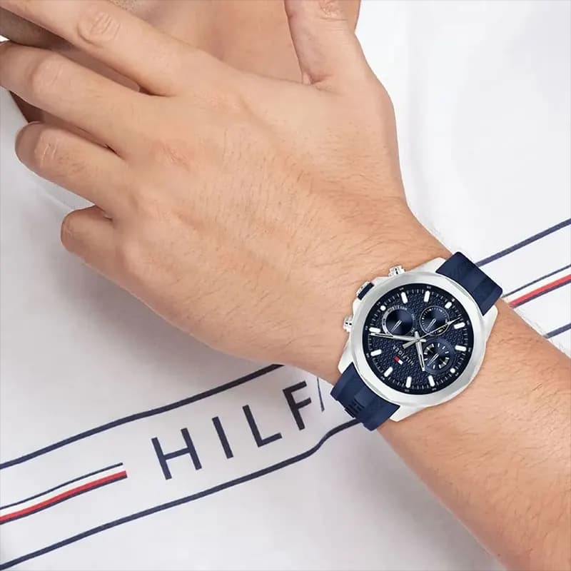 Tommy Hilfiger Lars Navy Blue Dial Men's Watch | 1710649