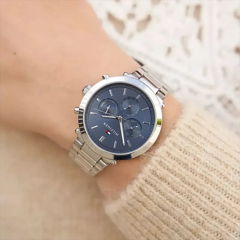 Tommy Hilfiger Emery Multifunction Blue Dial Ladies Watch | 1782349