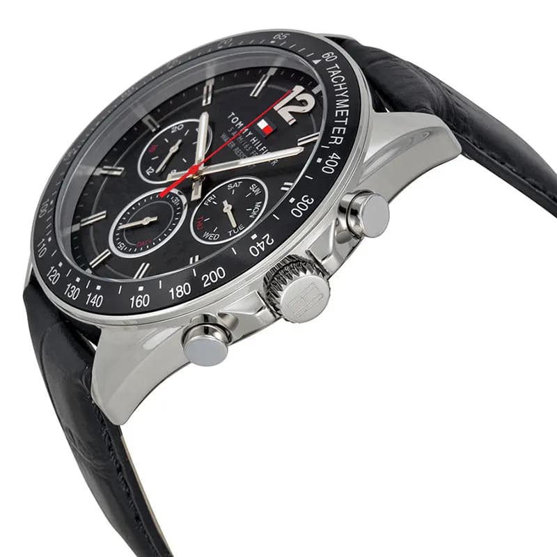 Tommy Hilfiger Luke Chronograph Black Dial Men's Watch | 1791117