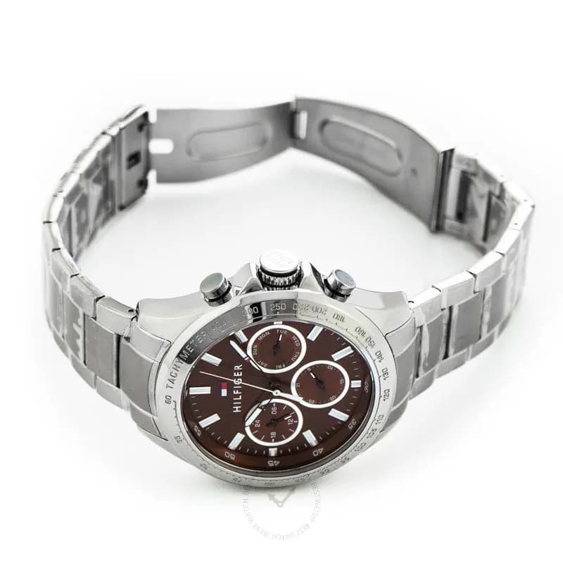 Tommy Hilfiger Hudson Chronograph Brown Dial Men's Watch | 1791229