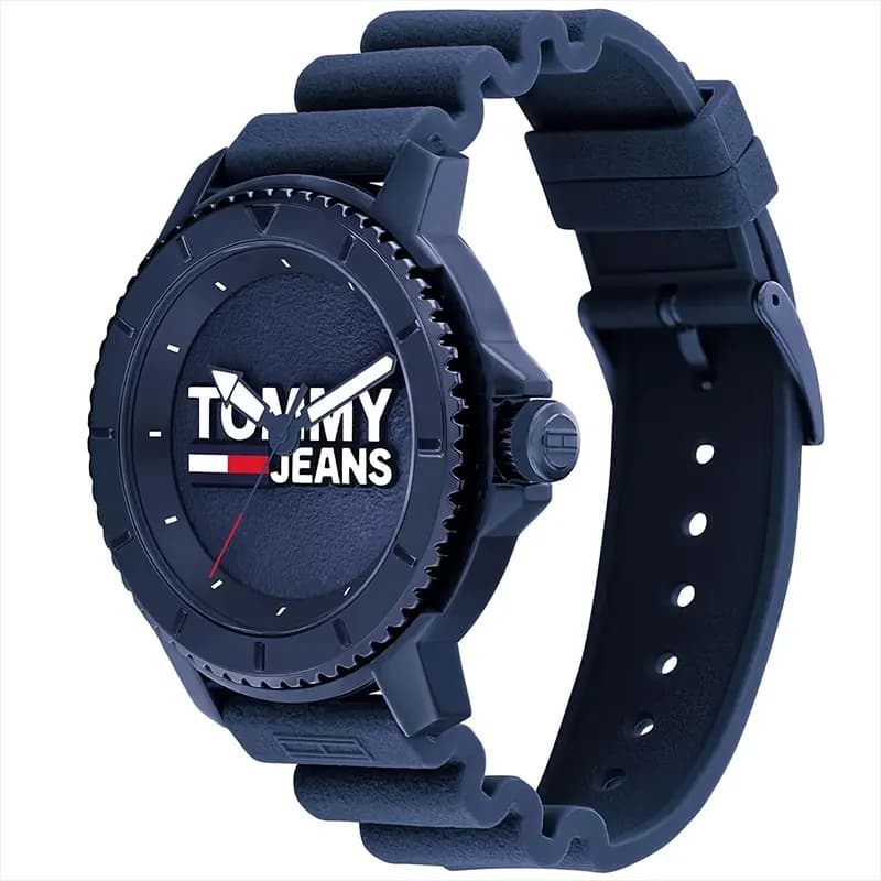 Tommy Hilfiger Tokyo Blue Dial Silicone Men’s Watch | 1792000