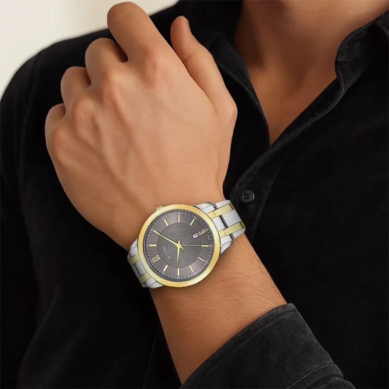 Titan 1825BM01 Karishma Brown Dial Men's Watch