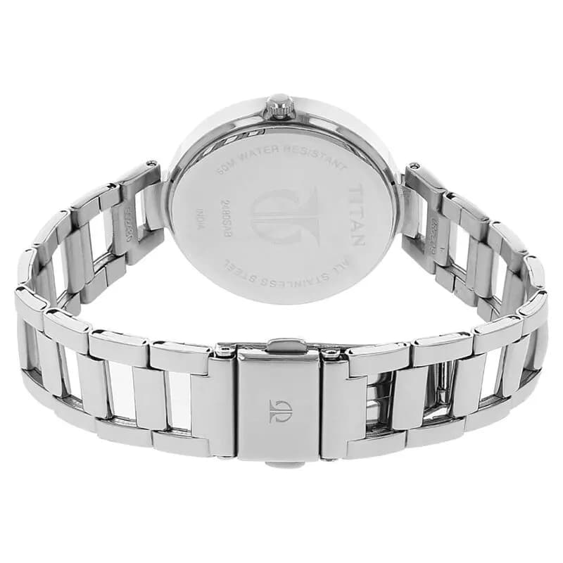 Titan Black Dial Couple Watch | 1636SM01/2480SM02