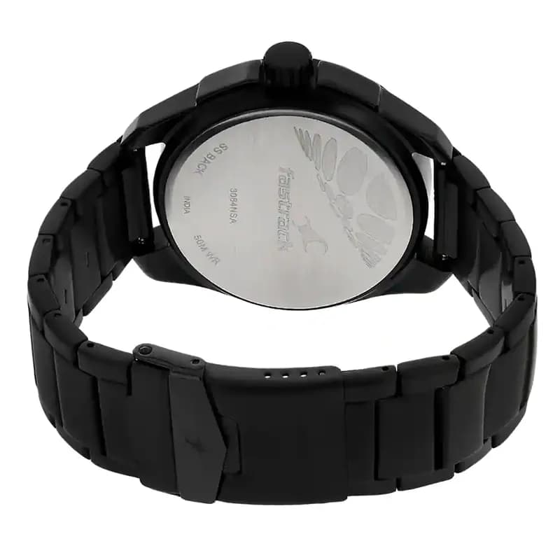Fastrack Grey Dial Black Strap Men's Watch | 3084NM01