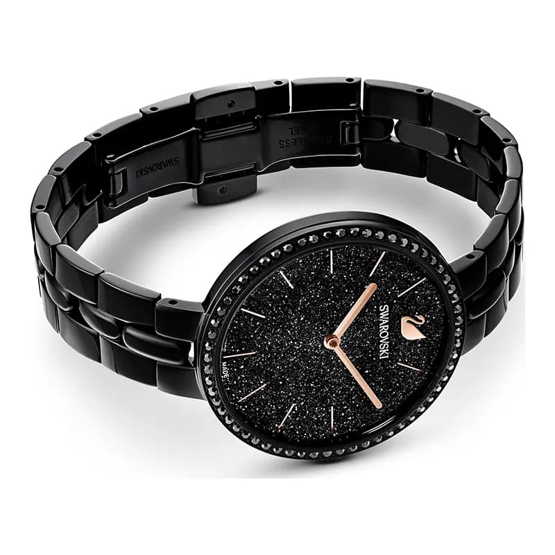 Swarovski Cosmopolitan Black Dial Ladies Watch | 5547646