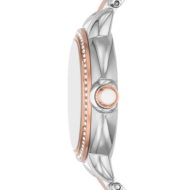 Emporio Armani Mia MOP Dial Two-Tone Ladies Watch | AR11569