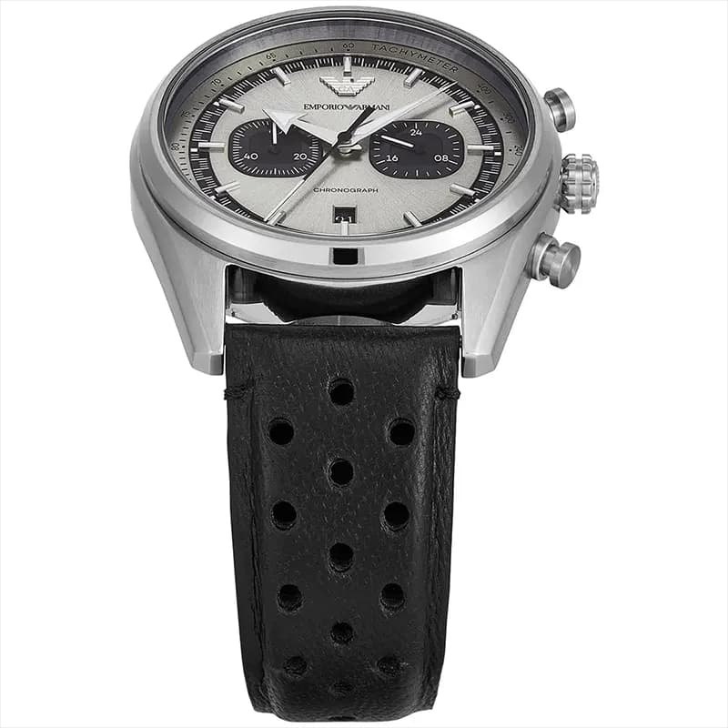 Emporio Armani Racer Chronograph Grey Dial Men's Watch | AR11677
