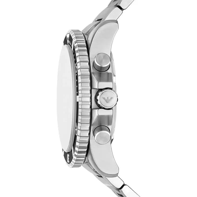 Emporio Armani World Explorer Chronograph Grey Dial Men's Watch | AR11722