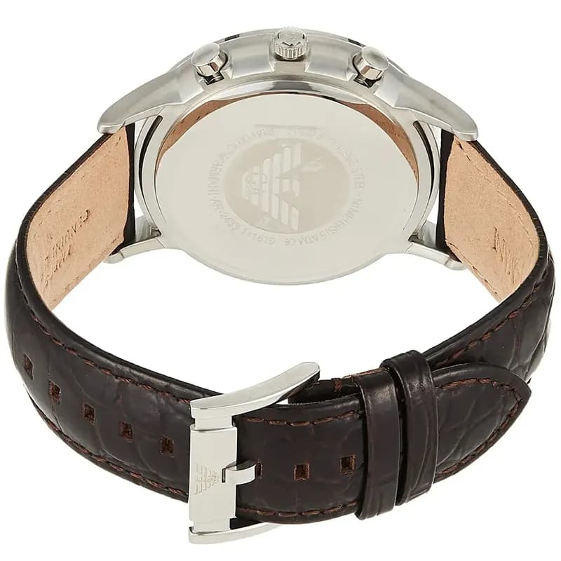 Emporio Armani Renato Chronograph Beige Dial Men's Watch | AR2433