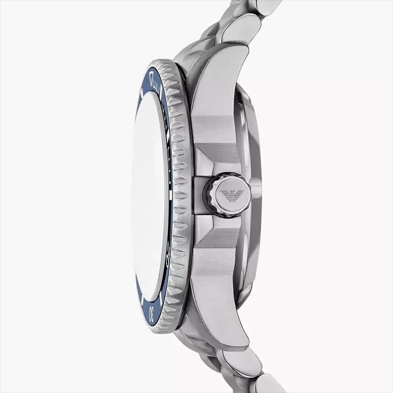 Emporio Armani Sea Explorer Automatic Blue Dial Men's Watch | AR60090