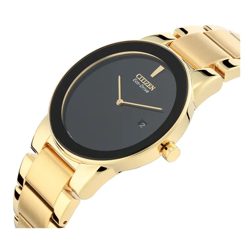 Citizen Axiom Eco-Drive Black Dial Men's Watch | AU1062-56E