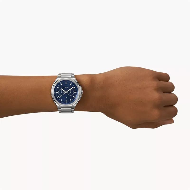 Fossil Evanston Multifunction Blue Dial Men’s Watch | BQ2610