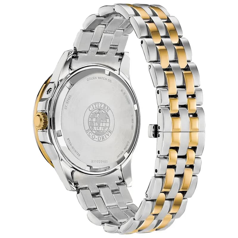 Citizen Calendrier Moonphase Eco-Drive Blue Dial Men's Watch | BU0054-52L