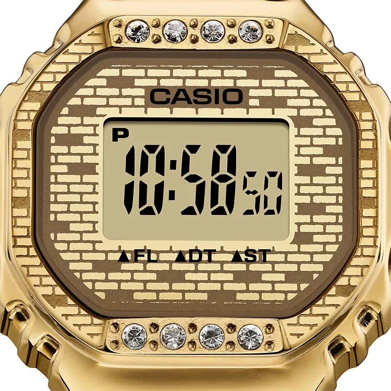 Casio X J Balvin Limited Edition Digital Gold-Tone Ring Watch | CRW-001JB-9