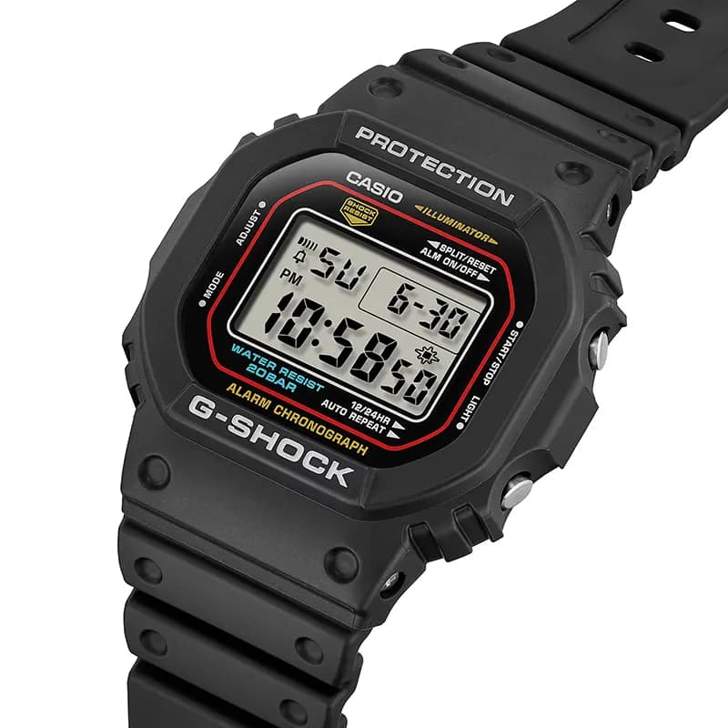 Casio G-Shock DW-5600RL-1 Digital Grey Dial Men's Watch