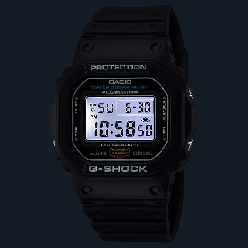 Casio G-Shock DW-5600UE-1 Digital Grey Dial Men's Watch