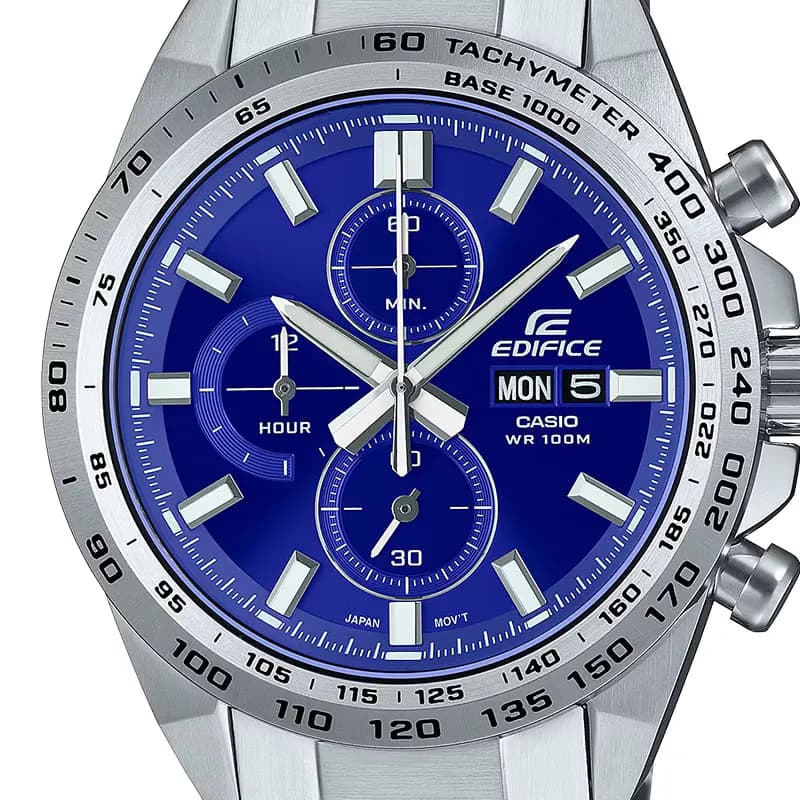 Casio Edifice Chronograph Blue Dial Men's Watch | EFR-574D-2AV