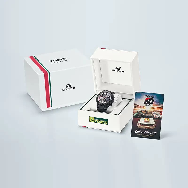 Casio Edifice Tom’s 50th Anniversary Edition Solar Men’s Watch | EFS-S641TMS-1A