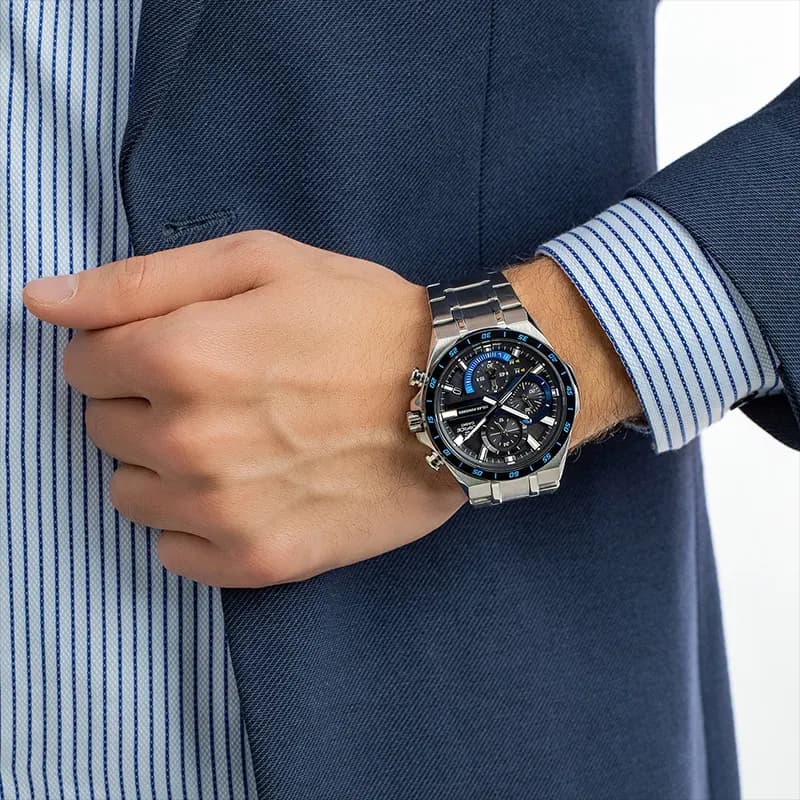 Casio Edifice Solar Powered Chronograph Men's Watch | EQS-920DB-1BV