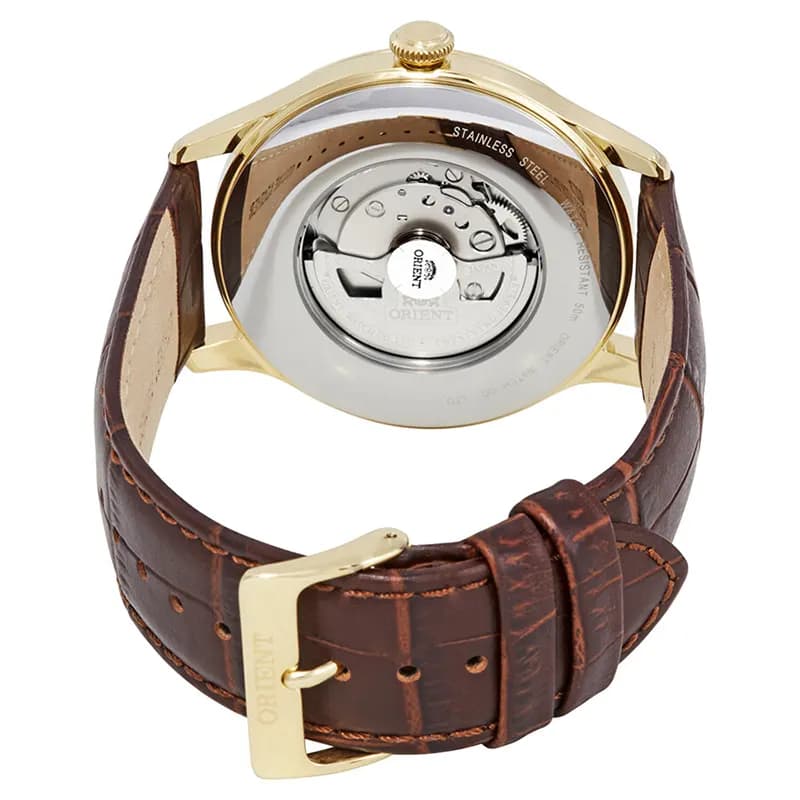 Orient Open Heart Automatic White Dial Men's Watch | FAG00002W0