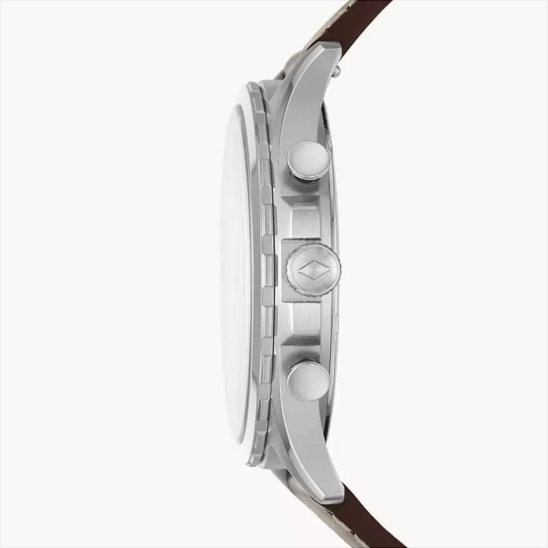 Fossil Forrester Chronograph Brown Leather Men's Watch | FS5696