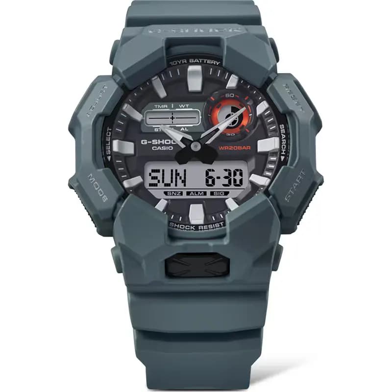 Casio G-Shock Dual-time 10 Years Battery Black Dial Men's Watch | GA-010-2A