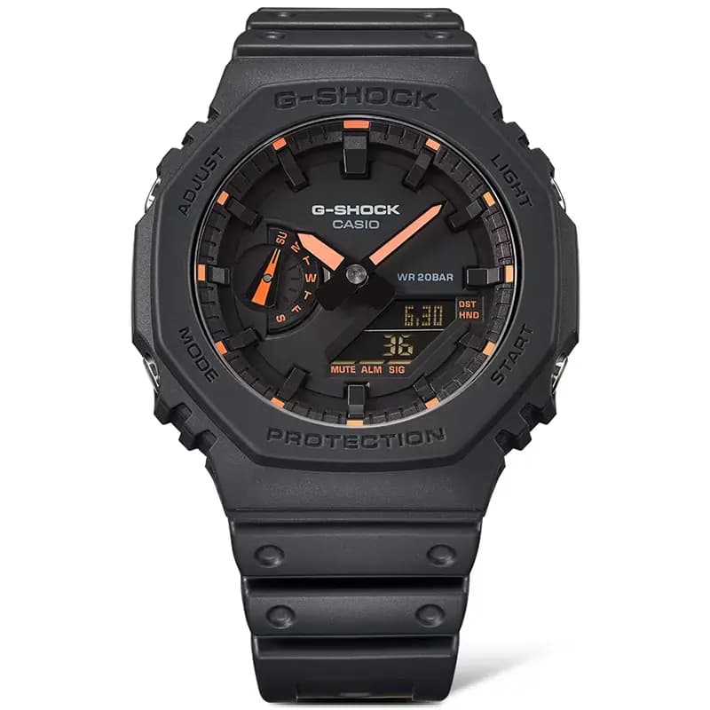 Casio G-Shock GA-2100-1A4 Carbon Core Guard Black Men's Watch
