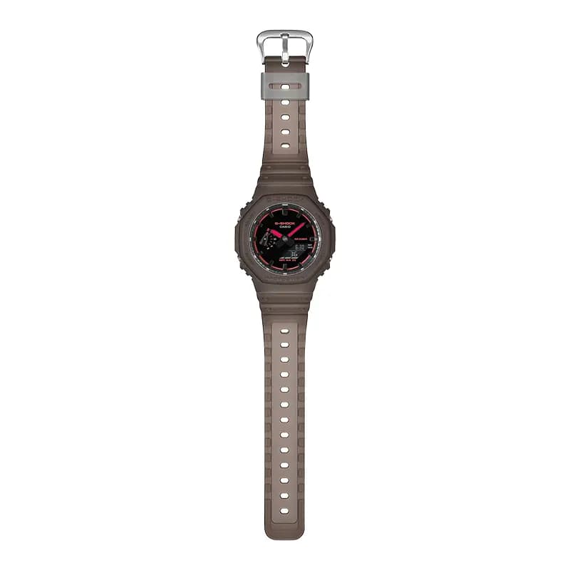 Casio G-Shock 'Music Driven Nightlife' Inspired Red-Black Dial Men's Watch | GA-2100K-5A