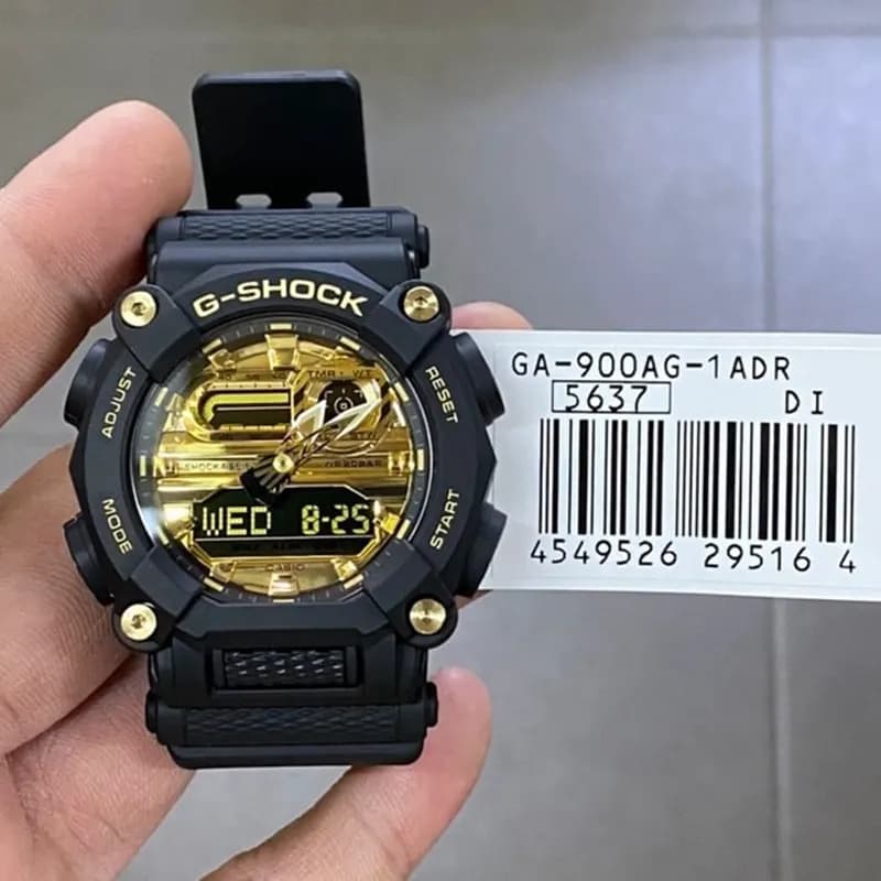Casio G-Shock GA-900AG-1A Dual-time Men's Watch