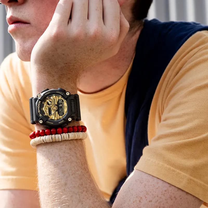 Casio G-Shock GA-900AG-1A Dual-time Men's Watch