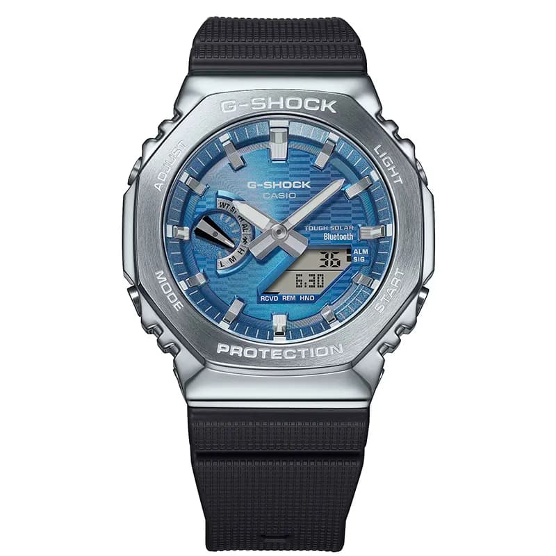 Casio G-Shock Tough Solar Bluetooth Blue Dial Men's Watch | GBM-2100A-2B