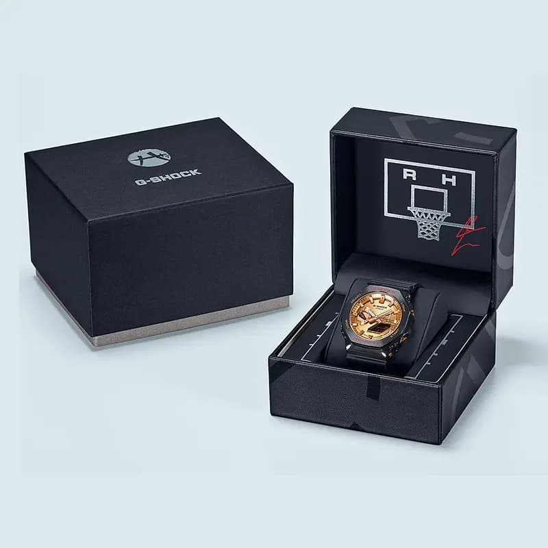 Casio G-Shock GBM-2100RH-1A Rui Hachimura Signature Tough Solar Bluetooth Men's Watch