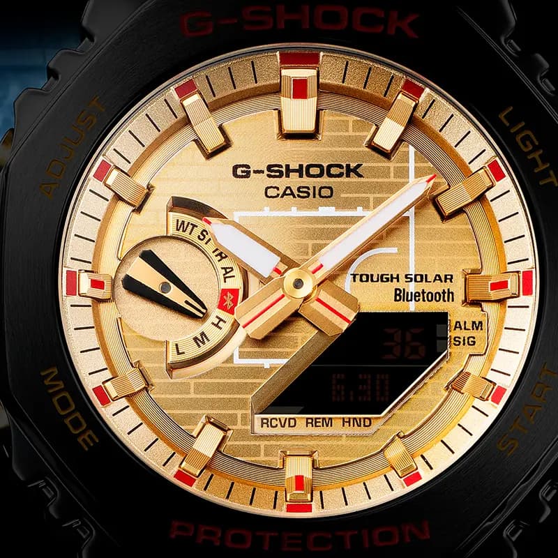 Casio G-Shock GBM-2100RH-1A Rui Hachimura Signature Tough Solar Bluetooth Men's Watch