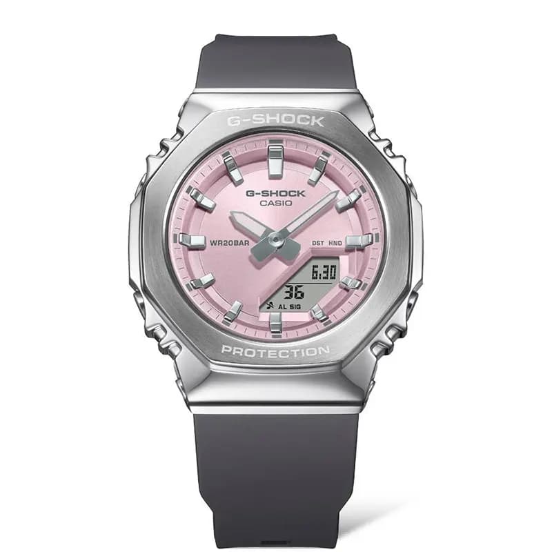 Casio G-Shock GM-S2110-4A Pink Dial Ladies Watch