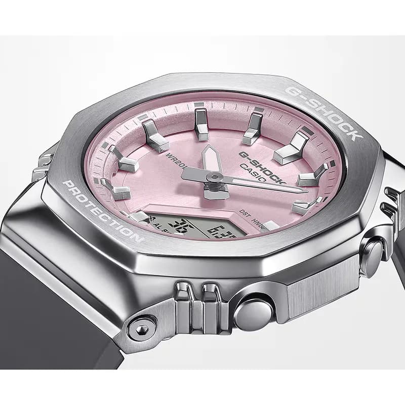 Casio G-Shock GM-S2110-4A Pink Dial Ladies Watch