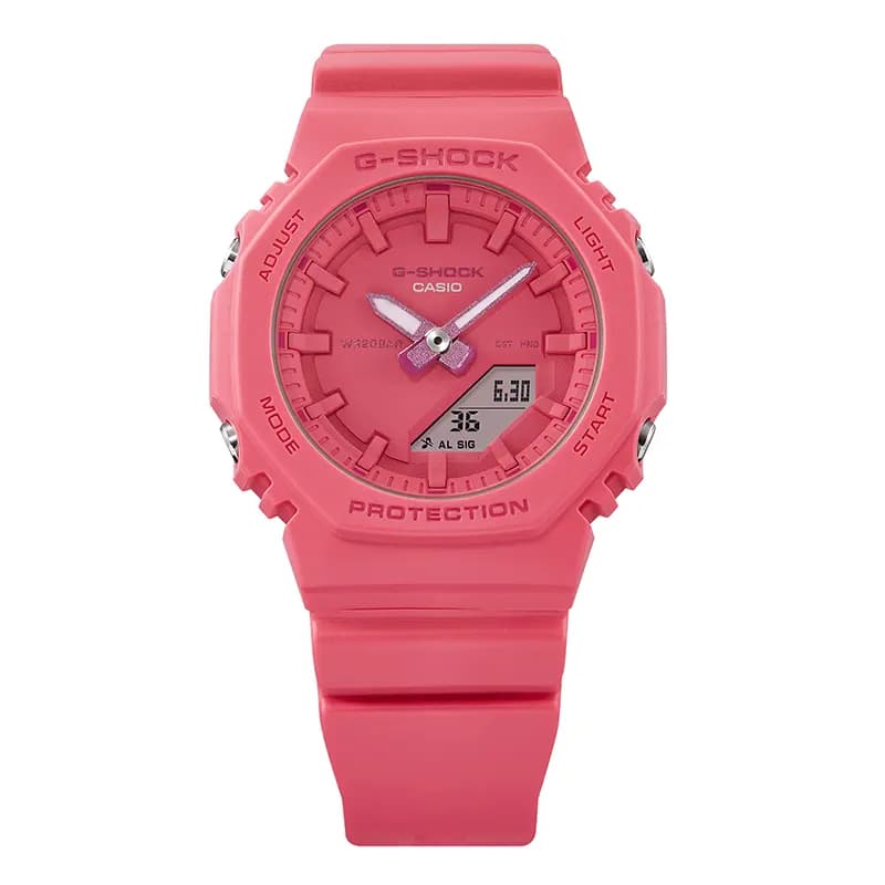 Casio G-Shock Bright Pink Ladies Watch | GMA-P2100-4A