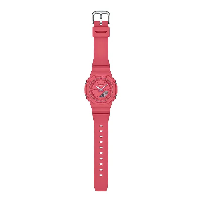 Casio G-Shock Bright Pink Ladies Watch | GMA-P2100-4A