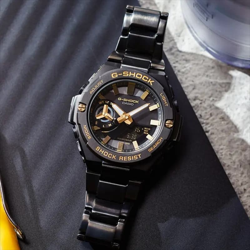 Casio G-Shock GST-B500BD-1A9 G-Steel Bluetooth Solar Men's Watch