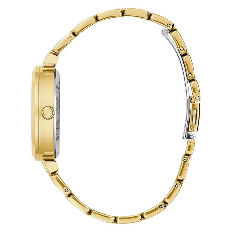 Guess Crystal Clear Champagne Dial Ladies Watch | GW0470L2