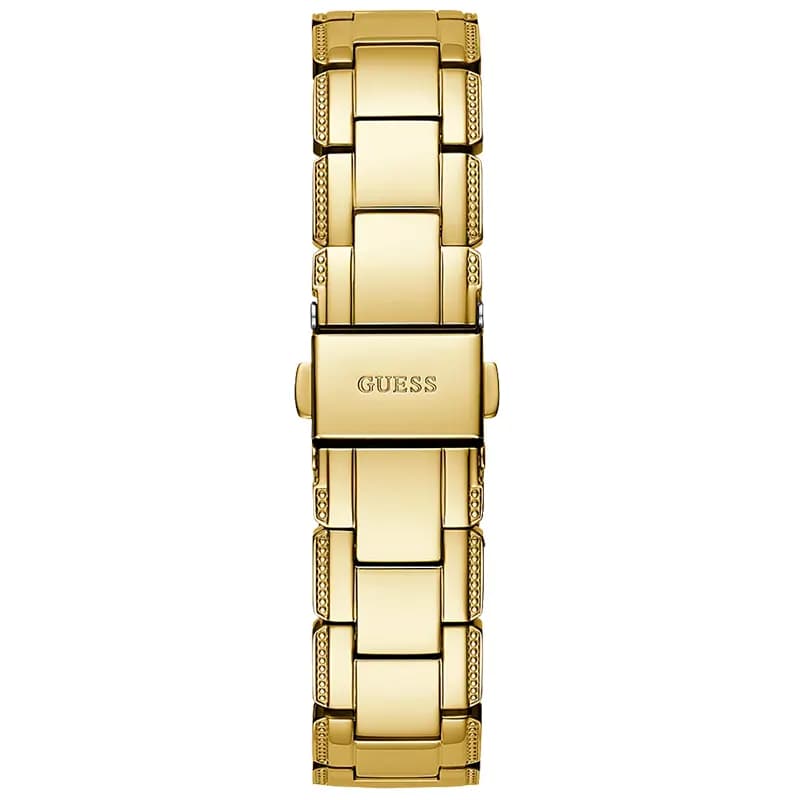 Guess Crystal Clear Champagne Dial Ladies Watch | GW0470L2